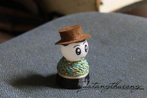 Búp bê chum sứ mẫu 1